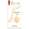 Villars tablette chocolat blanc pur 100g