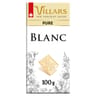 Villars tablette chocolat blanc pur 100g