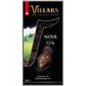 Villars tablette chocolat noir dégustation 100g