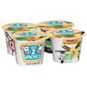 Les 2 Vaches yaourt brassé bio vanille 4x115g