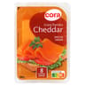 Cora 8 tranchettes cheddar au lait pasteurisé 32% mg/pt 160g