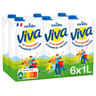 Viva lait à 1.2% de mg et 2.7% de lactose brique 6x1l