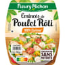Fleury michon émincés de poulet rôti conservation sans nitrites 2x75g