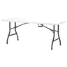 Table d'appoint pliable en résine 180cm