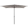 Parasol loompa 2x3 mètres coloris taupe