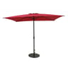 Parasol loompa 2x3 mètres grenade