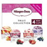 Haagen dazs 4 mini pots fruit collection offre découverte 380ml 326g