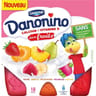 Danonino aux fruits panaché 18x50g