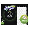 Swiffer balai attrape-poussière nettoyage 3d clean, recharges lingettes seches x7