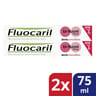 Fluocaril bi-fluore145mg dentifrice dents sensibles 2 x 75 ml