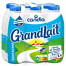 Grandlait lait demi-écrémé bouteille 6x1l