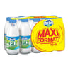 Lactel lait bio demi écrémé uht bouteille 10x11 maxi format