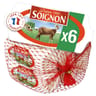 Soignon mini-bûches fromage de chèvre filet 6x25 g