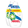 Ariel liquide detergent active  lot de 2 x 1.450l