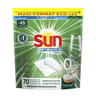 Sun capsule lave vaisselle optimum pure tout en 1 bicarbonate de soude 0% x45