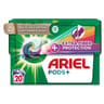 Ariel pods+ lessive liquide capsules + extra fiber prot 20 lavages 0.504kg