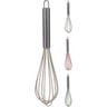 Fouet en silicone manche inox 26 cm