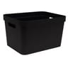 Eda bac de rangement stone 30l noir