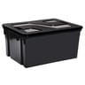 Eda bac manutention avec couvercle gris 50 litres