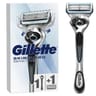 Gillette skinguard aloe vera rasoir + 1 recharge