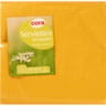Cora serviettes x50 safran 33x33cm 2 plis