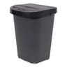 Poubelle de tri "tri home" 40 L anthracite/gris perle