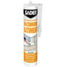 Sader mastic maçonnerie bâtiment blanc 280ml