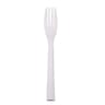 10 fourchettes 18cm blanc picnik incassable/reutilisable