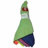 Lisere vert chiffons recyclés x7