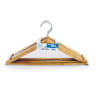 Copefa lot de 5 cintres bois droits