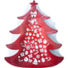 6 assiettes carton mon beau sapin 23cm