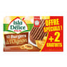 Isla Délice burgers à l'oignon halal 10+2 offerts 960g