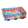Flanby vanille nappage caramel 6x100g