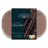 L'angelys bac crème glacée chocolat noir 750ml 450g