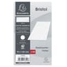 Exacompta  100 fiches bristol blanches non perforées 75*125 5*5