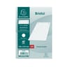 Exacompta 50 fiches bristol perforées 148x210 5x5