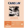 Canson bloc dessin blanccrob'art 80 feuilles a4 96g 6 couleurs assorties