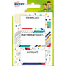AVERY - 15 étiquettes scolaires G 76X34 MM GRAPHIQUE
