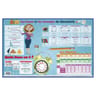 Exacompta sous main avec rabats 385x585 polypropylene mathematiques