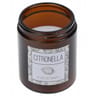Bougie en verre tiegel citronella 81/65mm blanc