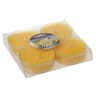 Chauffe-plats maxi citronella paquet de 4 20/59 jaune