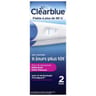 Clearblue test de grossesse visuel ultra precoce x2