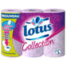Lotus papier toilette collection 6 rouleaux aquatube