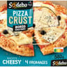 Sodebo pizza crust recette cheesy 4 fromages 580g