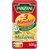 Panzani macaroni cuisson rapide 3 min 500g