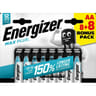 Energizer piles alcalines max plus aa/lr06 - 8+8 gratuites