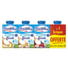 Bridelice crème légère fluide 12% mg brique 3x20cl + 1 offerte