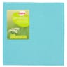Cora serviettes X40 turquoise toucher textile 38X38cm