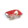 Pyrex plat rectangulaire en verre 28x17cm