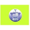 Clairefontaine 20 enveloppes 11.4x16.2 cm vert bourgeon